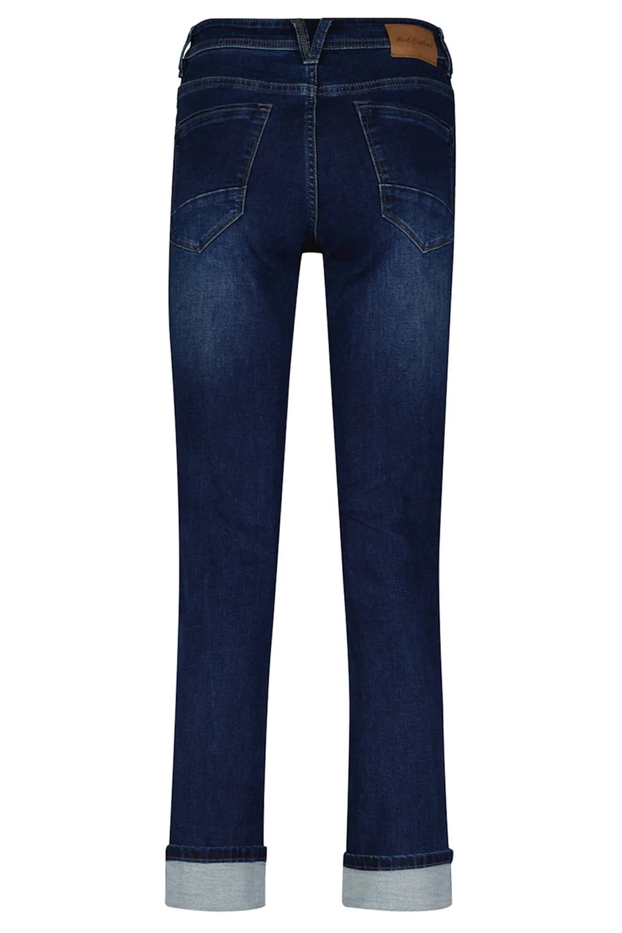 Red Button Kate Turn Up Jeans Dark Indigo