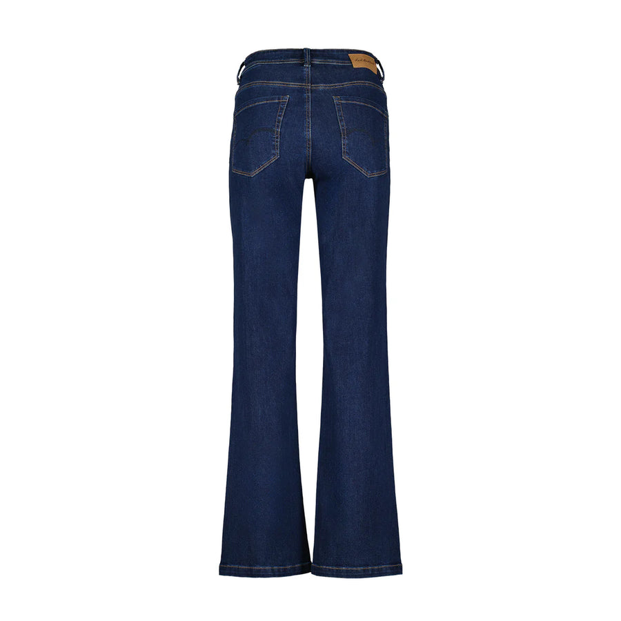 Red Button Colette Wide Leg Jeans Dark Blue Rinse