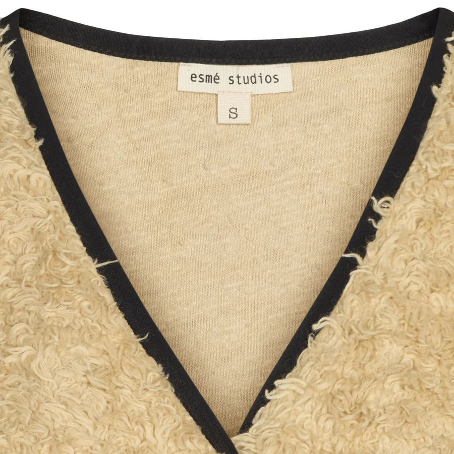 Esme Studios Alex Vest Gilet Warm Sand