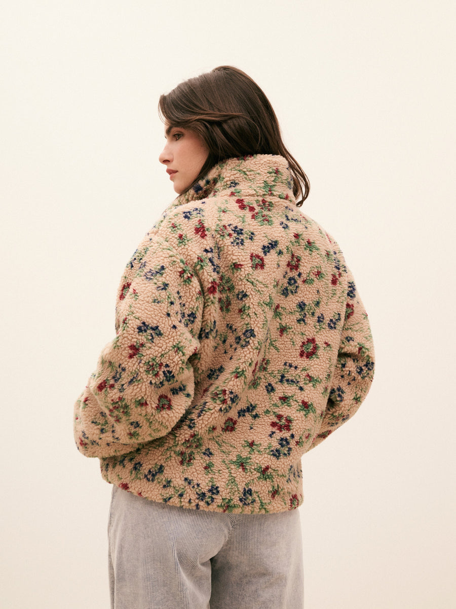 Hod Paris Floral Patterned Fleece