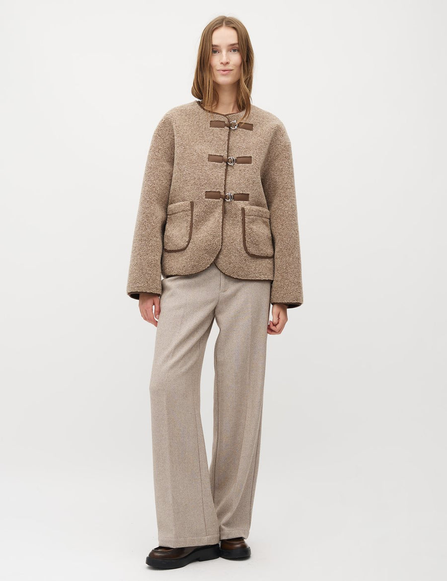 MbyM Filana Jacket Coat Coffee Melange