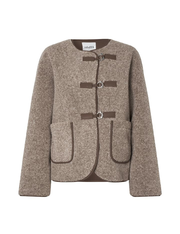 MbyM Filana Jacket Coat Coffee Melange