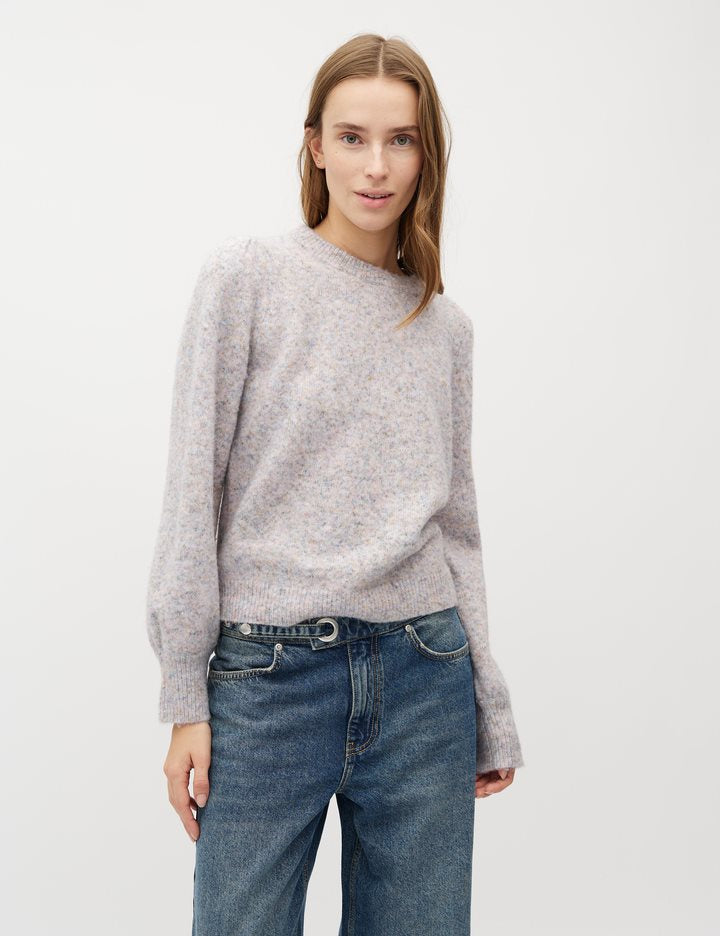 MbyM Melani Knit Jumper Pearl Melange
