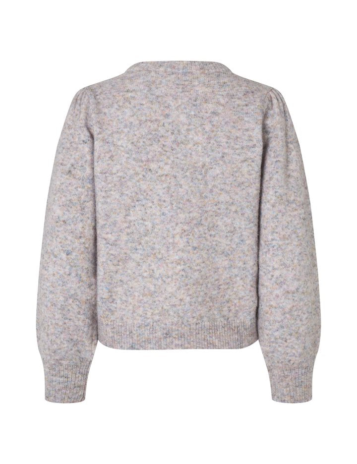 MbyM Melani Knit Jumper Pearl Melange