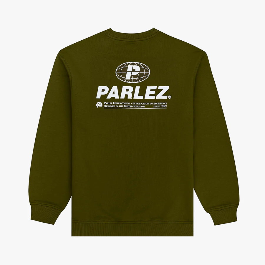 Parlez Excel Sweatshirt Moss Green