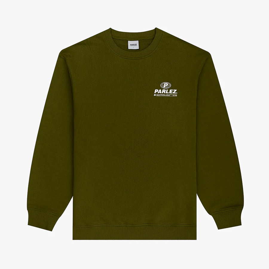 Parlez Excel Sweatshirt Moss Green