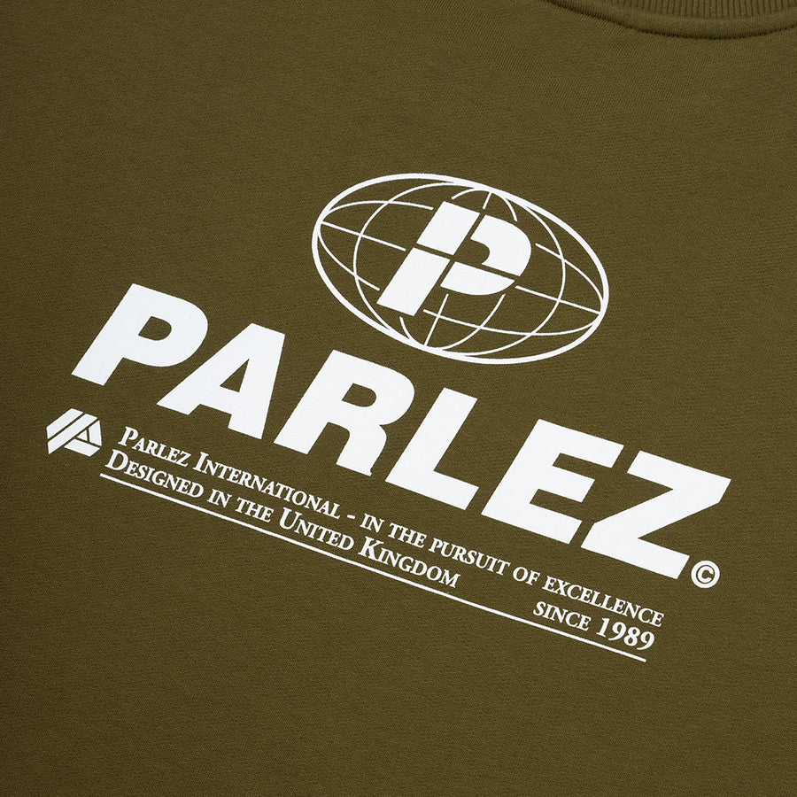 Parlez Excel Sweatshirt Moss Green