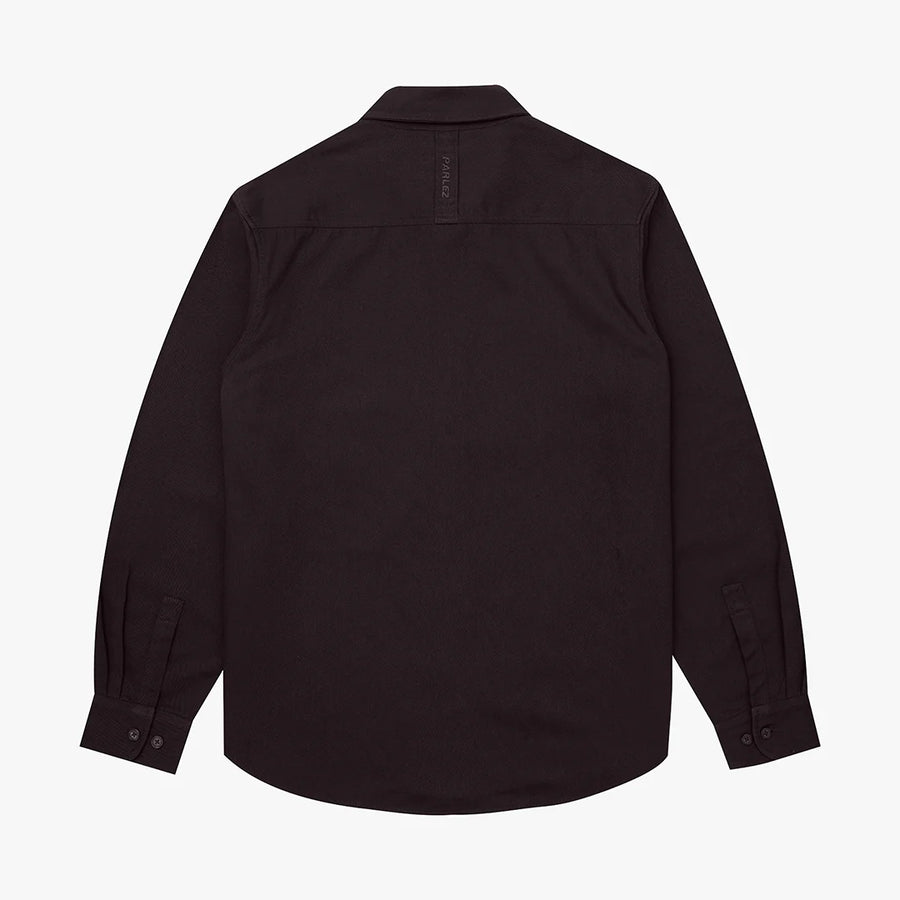 Parlez Task Shirt Black Cotton