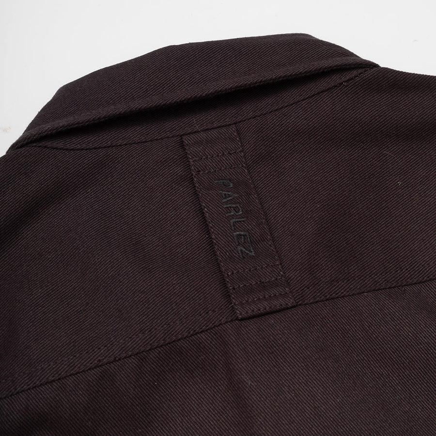Parlez Task Shirt Black Cotton