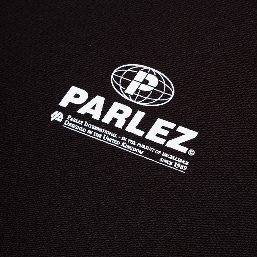Parlez Excel Brushed Cotton Sweatshirt Black