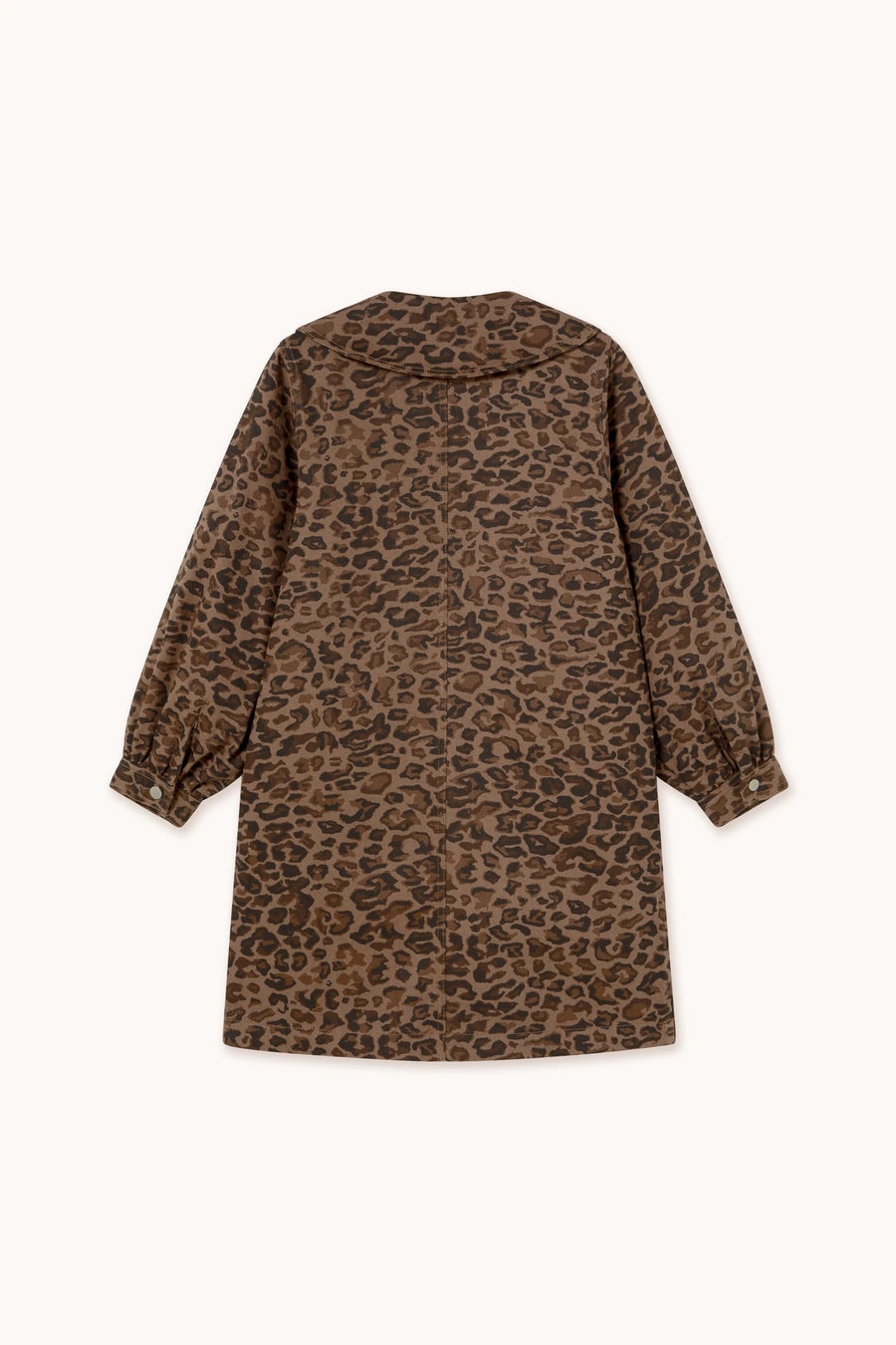 The Tiny Big Sister Berta Animal Print Dress Denim