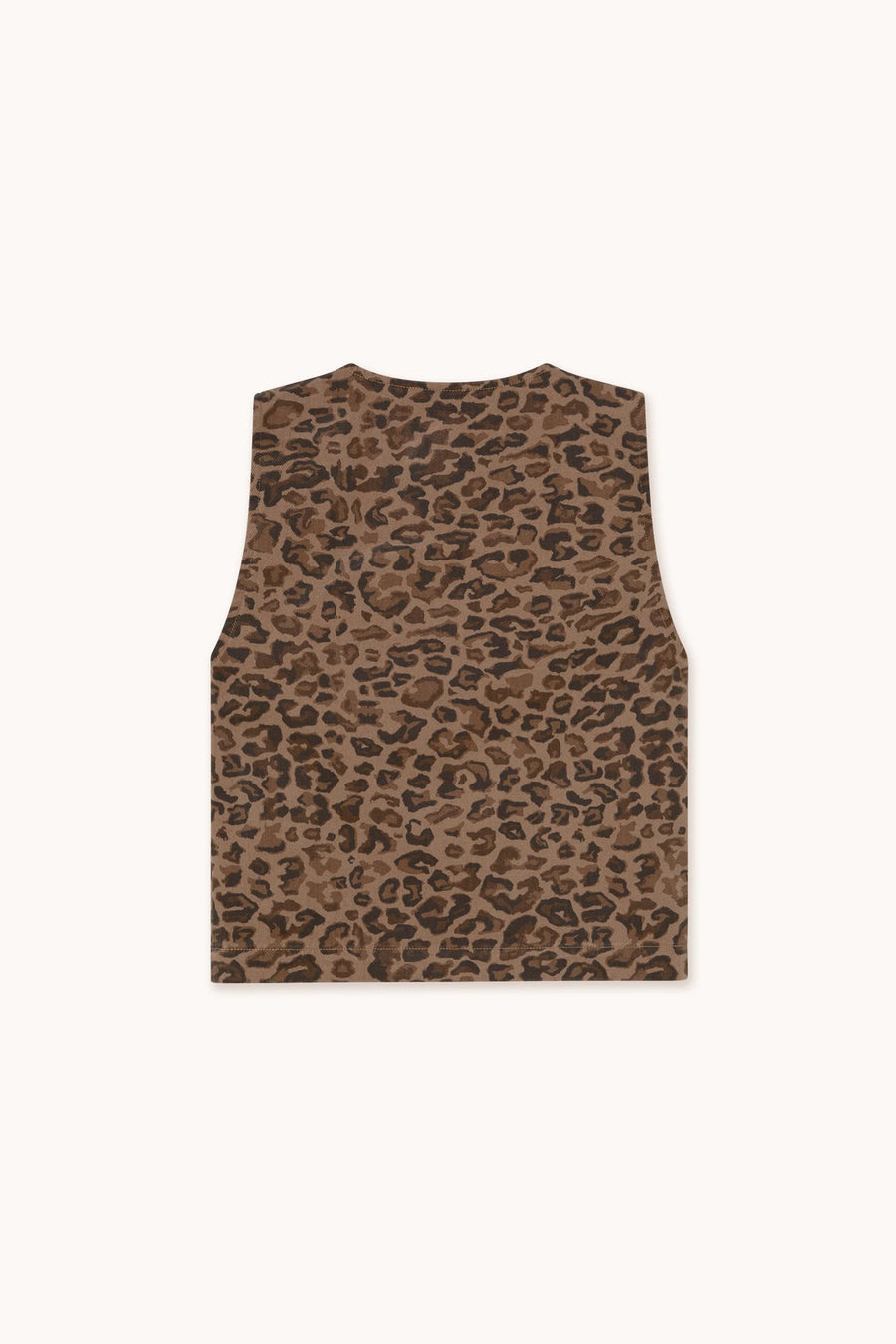 The Tiny Big Sister Berta Animal Print Waistcoat