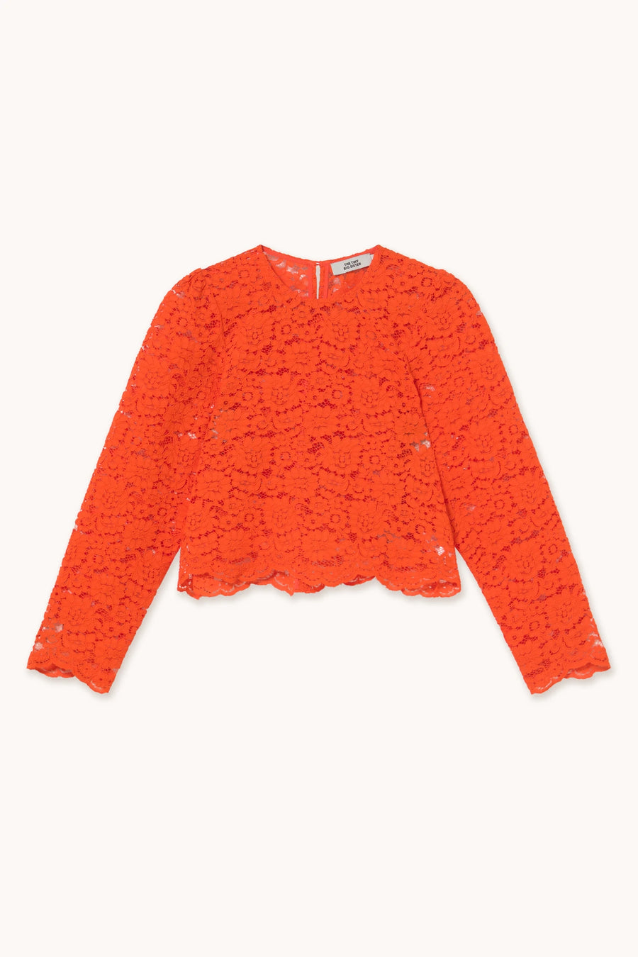 The Tiny Big Sister Lace Blouse Orange