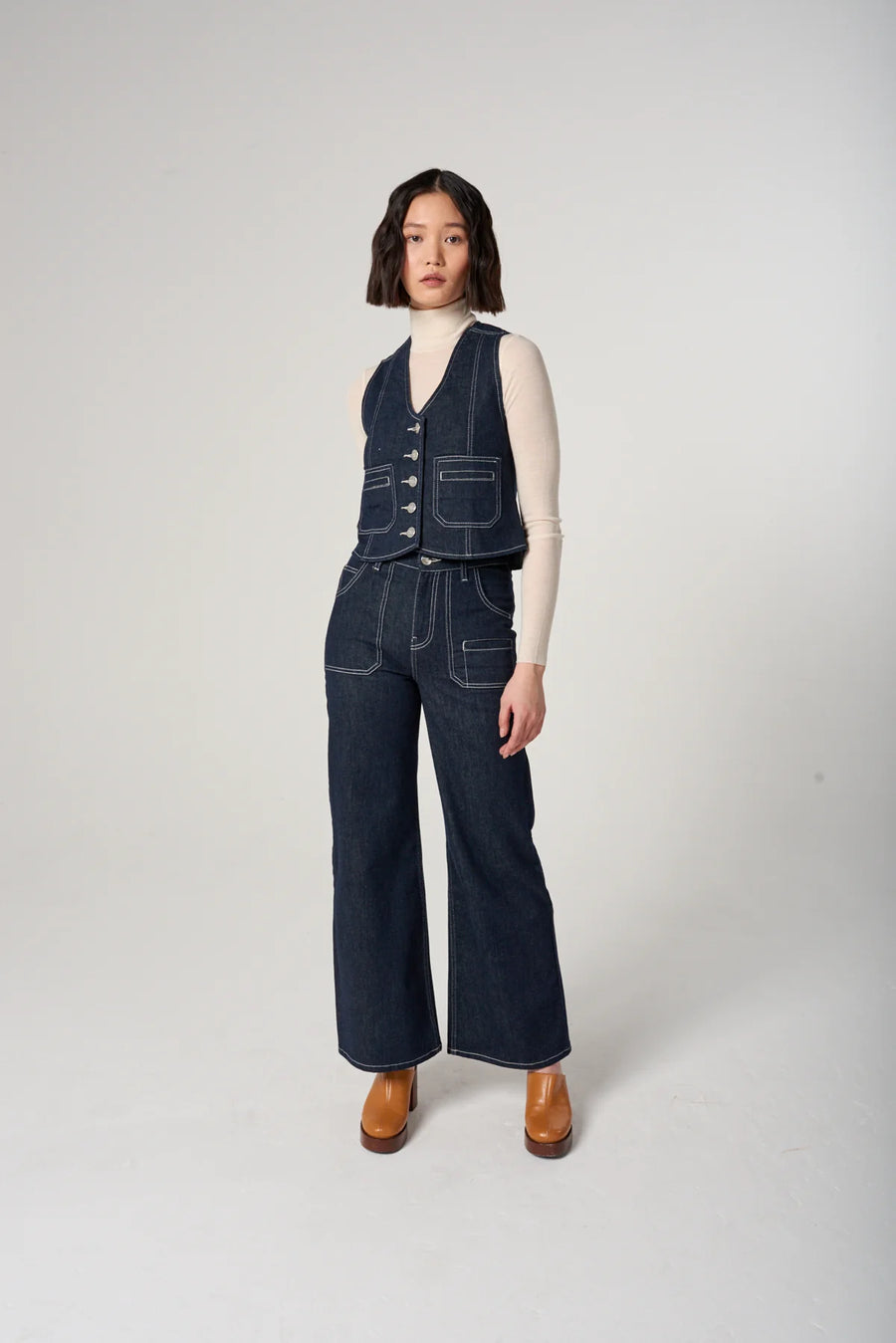 Seventy & Mochi Queenie Jeans Raw Indigo