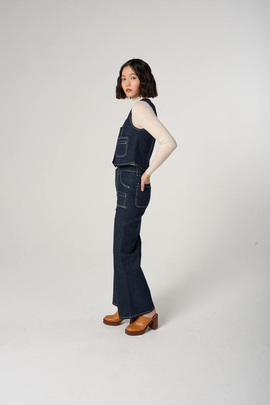 Seventy & Mochi Queenie Jeans Raw Indigo