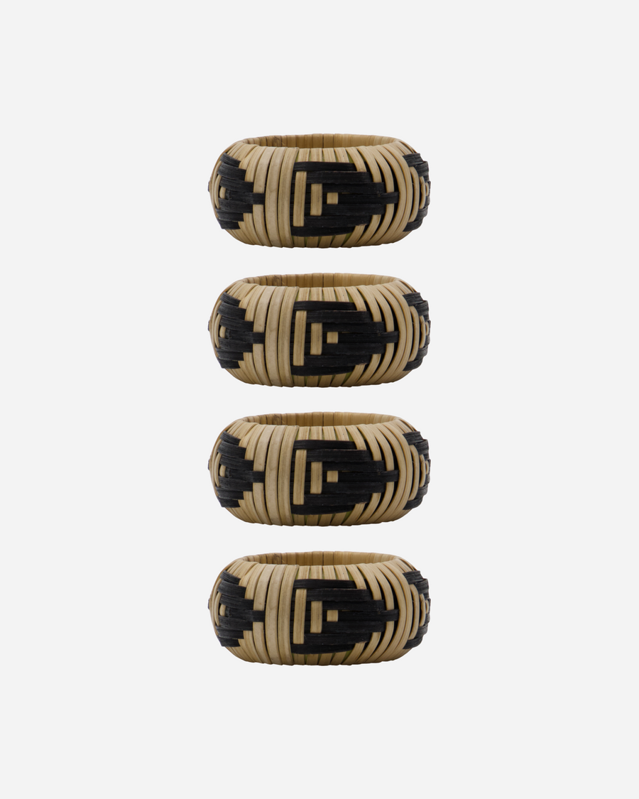 House Doctor Nature Napkin Rings Set Of Four