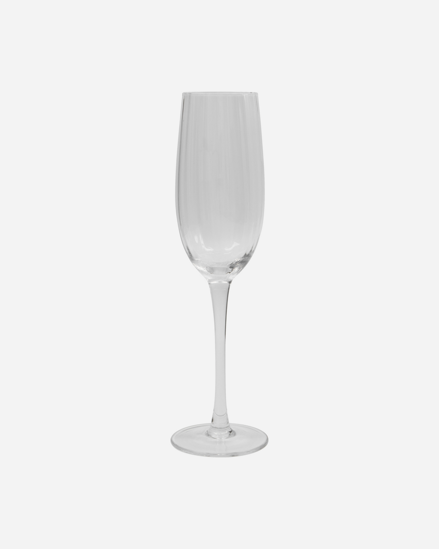 House Doctor Rill Champagne Glass