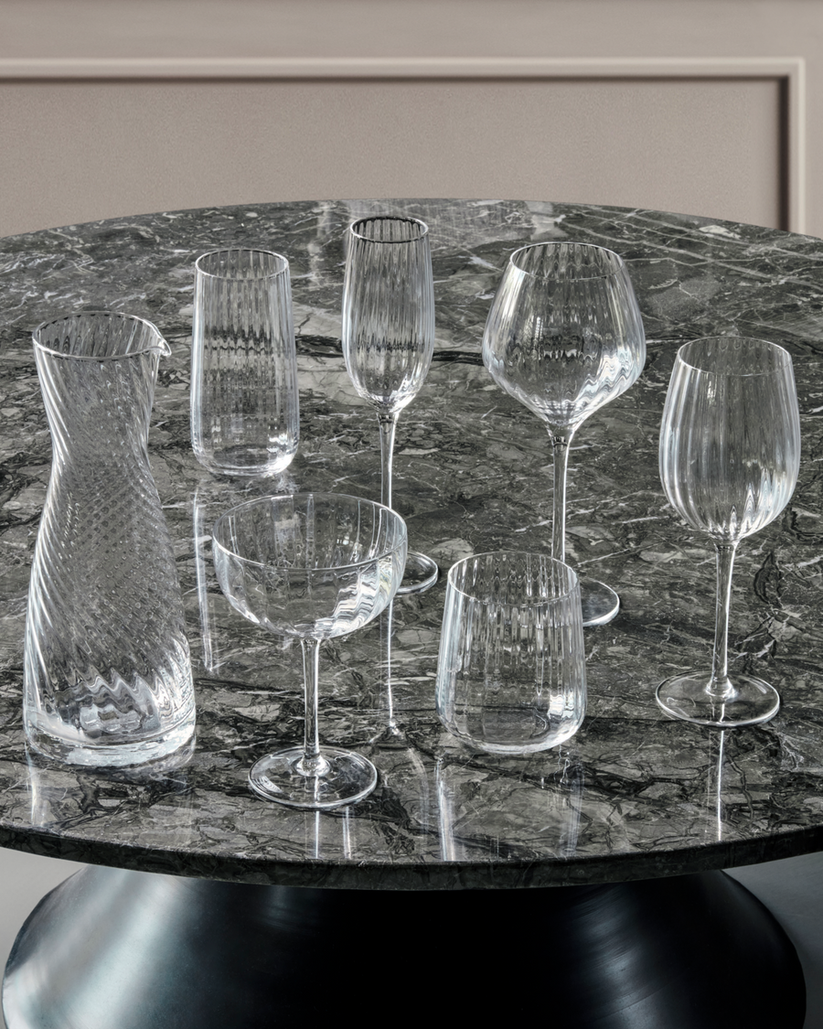 House Doctor Rill Champagne Glass