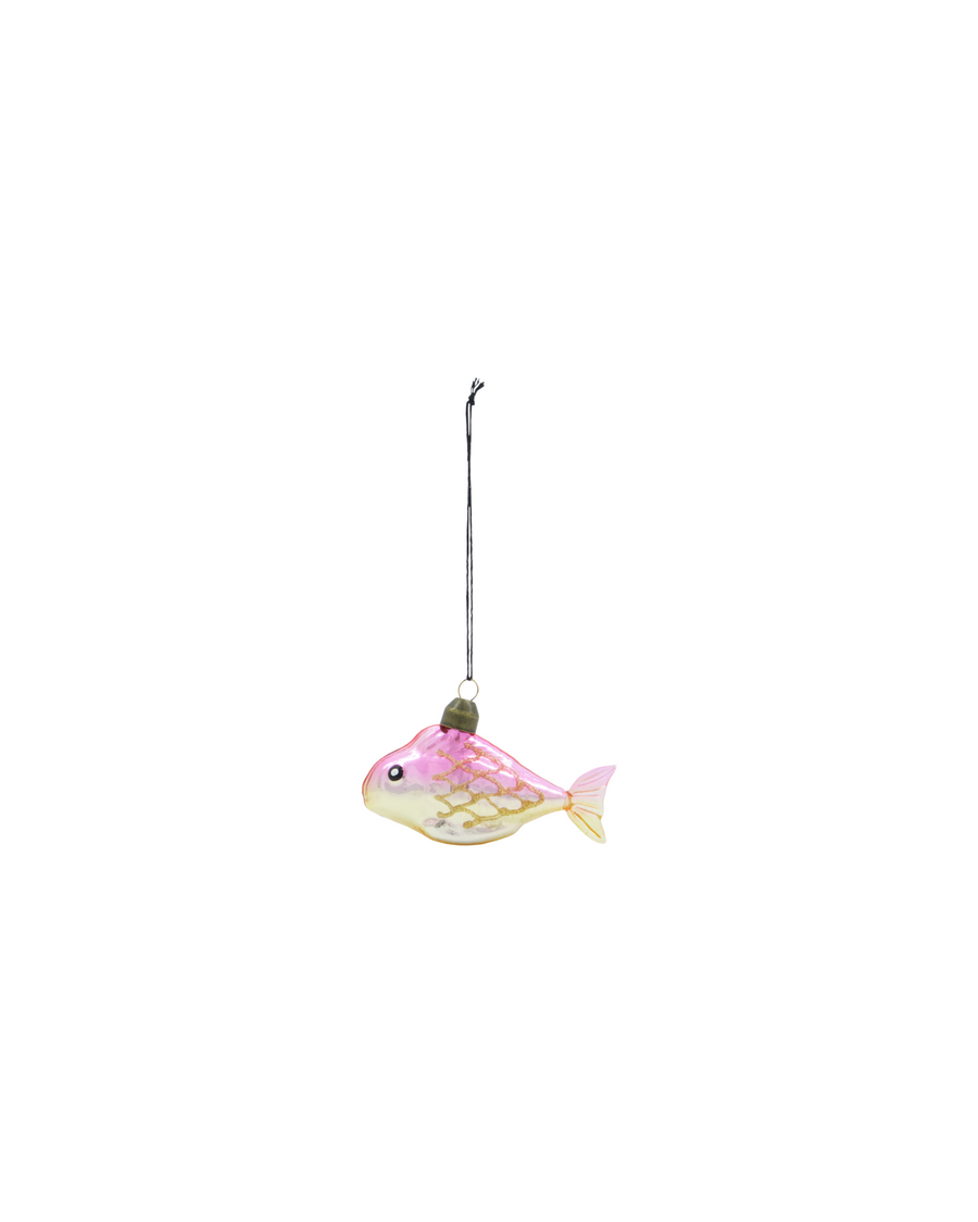 House Doctor Christmas Decoration Golden Pink