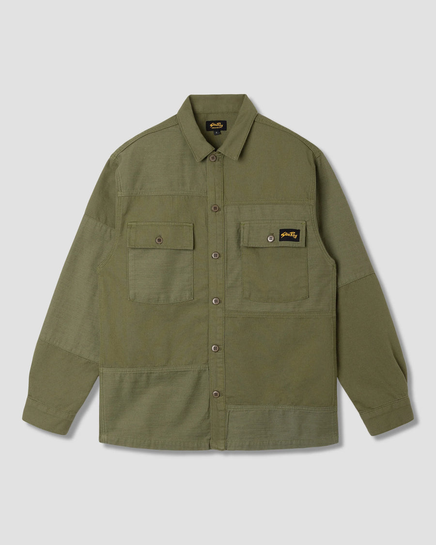 Stan Ray CPO Khaki Poplin Shirt
