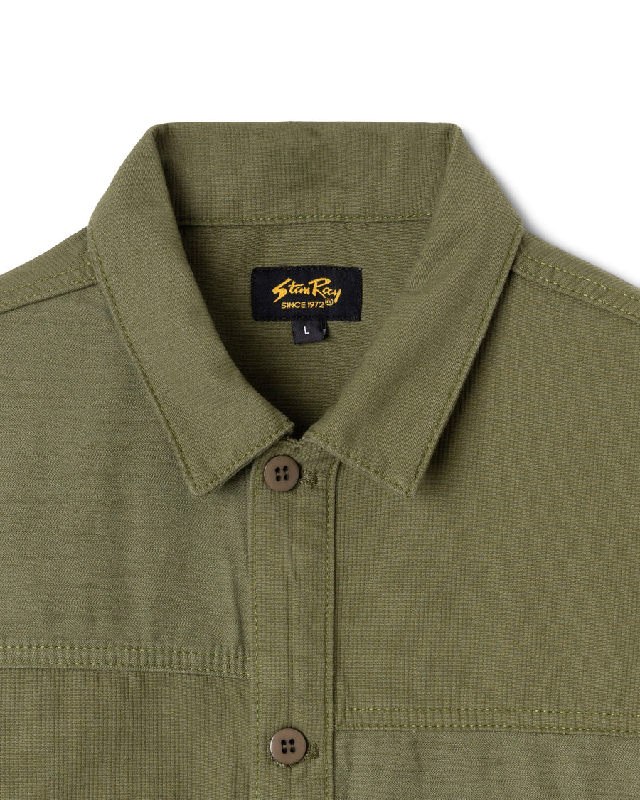 Stan Ray CPO Khaki Poplin Shirt