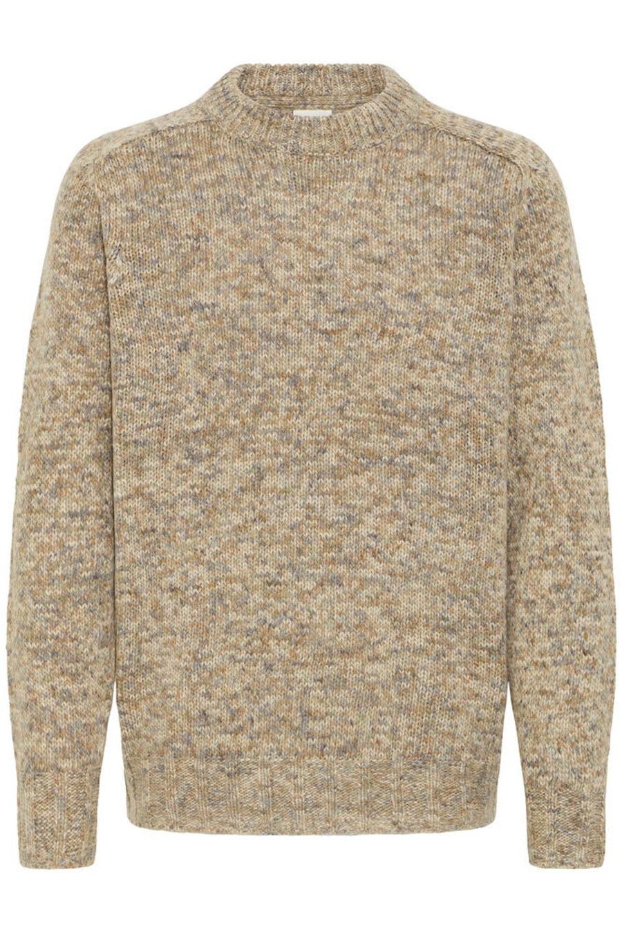 Solid Simcha Fisherman Style Knit Jumper