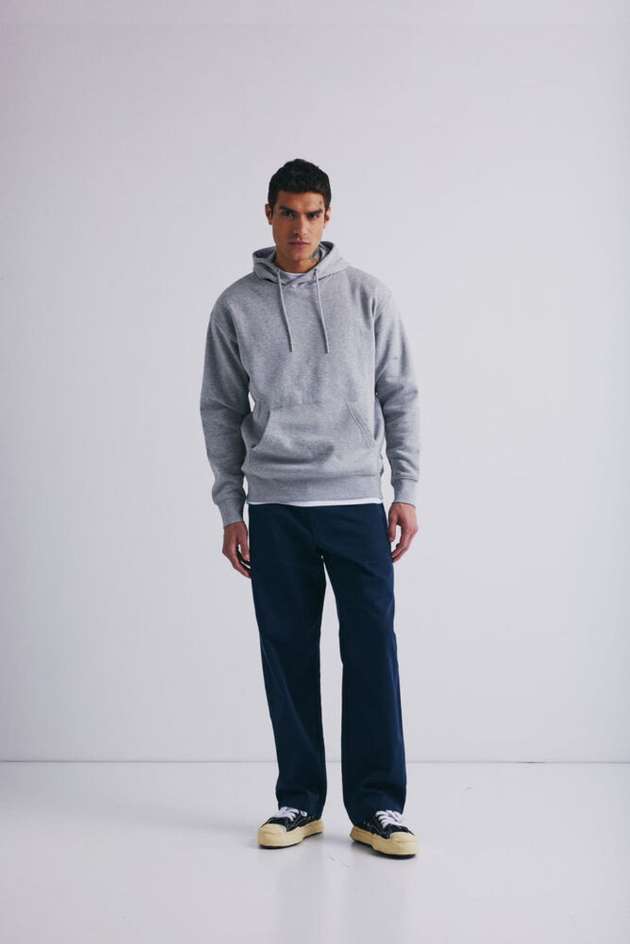 Solid Allan Cai Trousers Insignia Blue