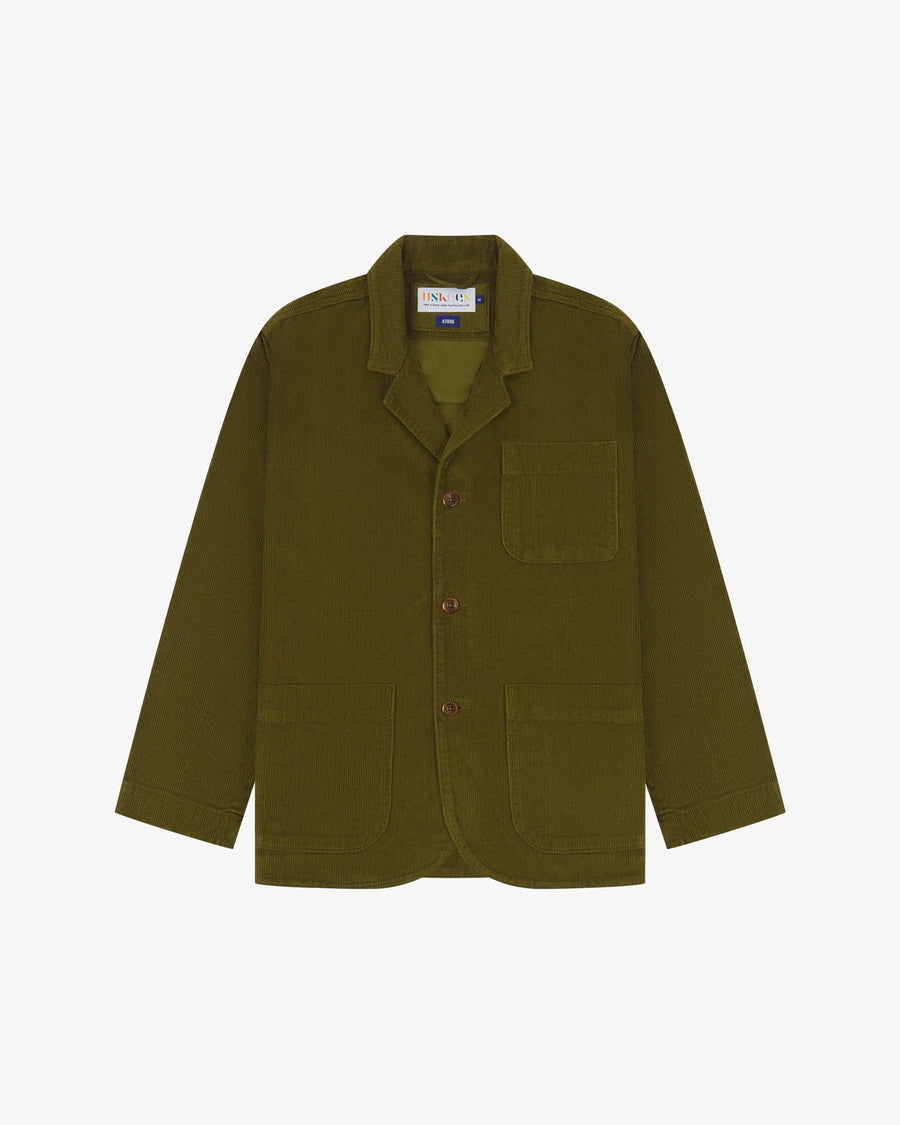 Uskees Cord Blazer Woodland Green