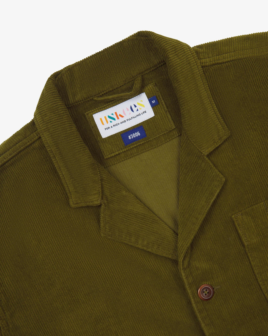 Uskees Cord Blazer Woodland Green