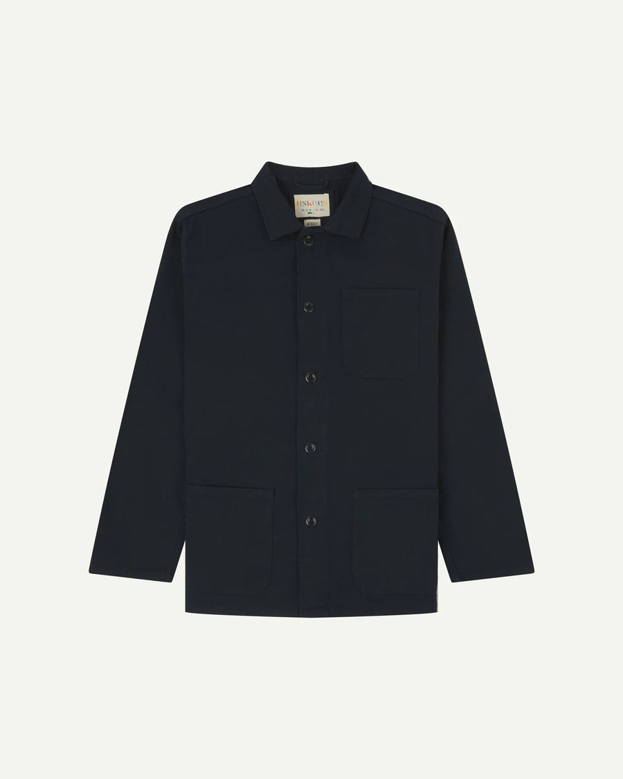 Uskees Drill Overshirt Blueberry