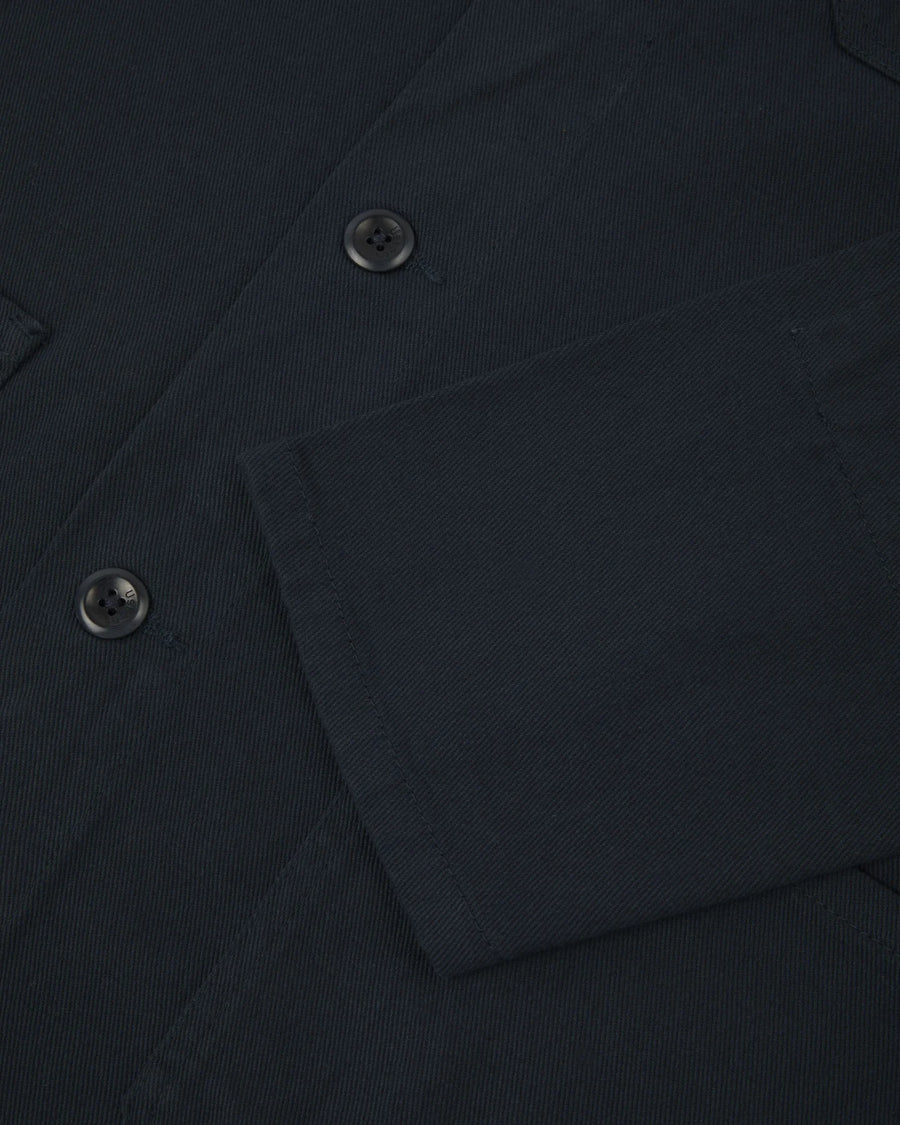 Uskees Drill Overshirt Blueberry