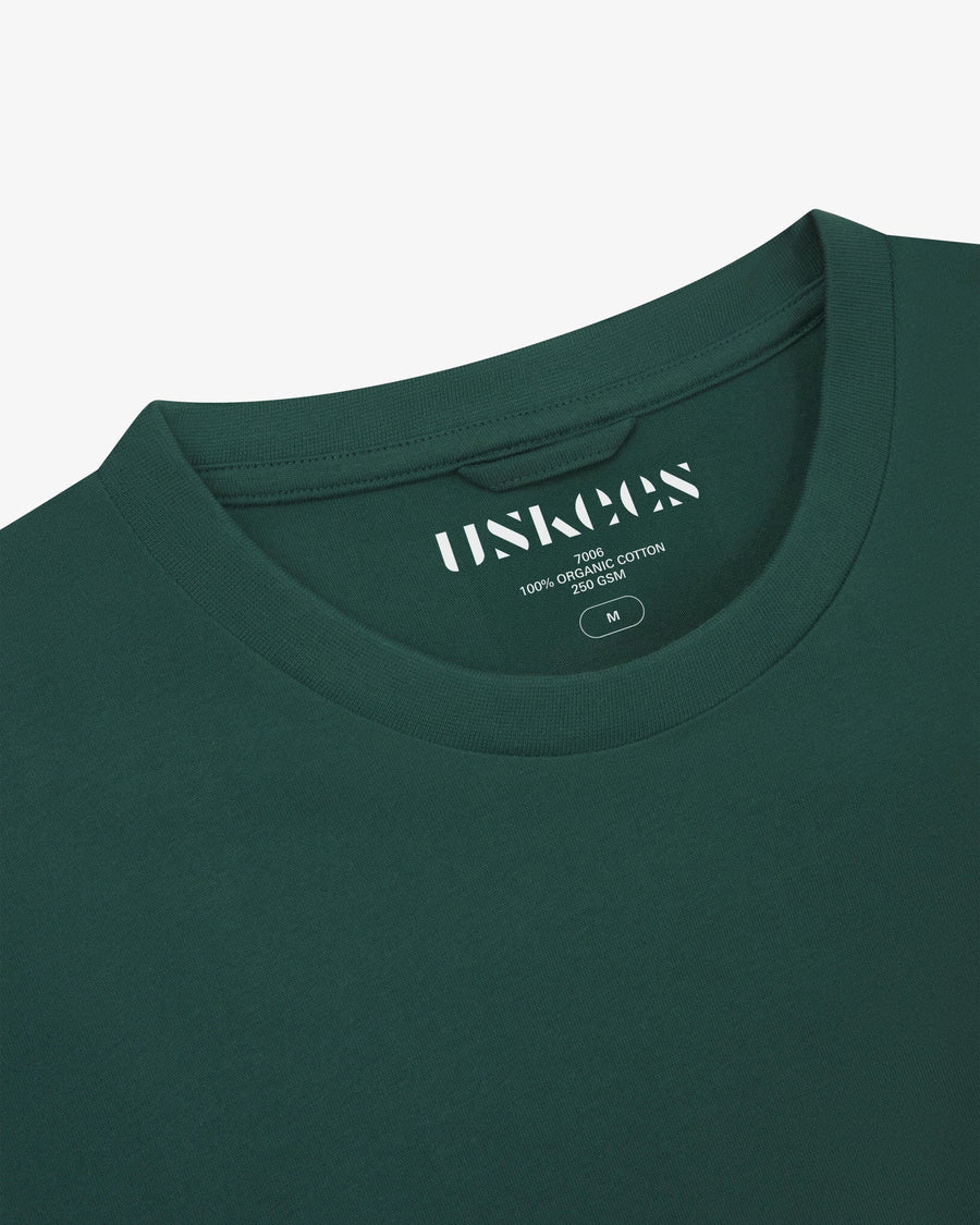 Uskees Plain T-Shirt Green