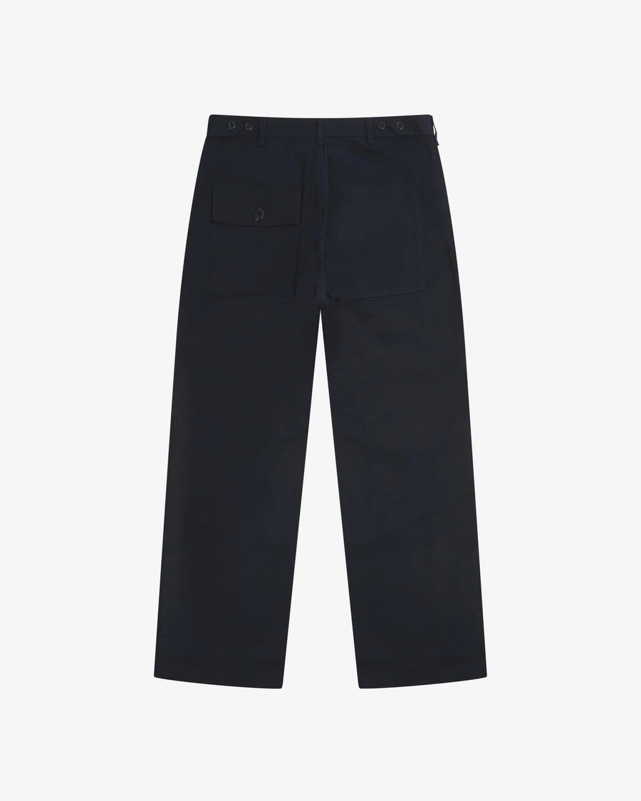 Uskees Twill Workwear Trousers Pants Midnight Blue