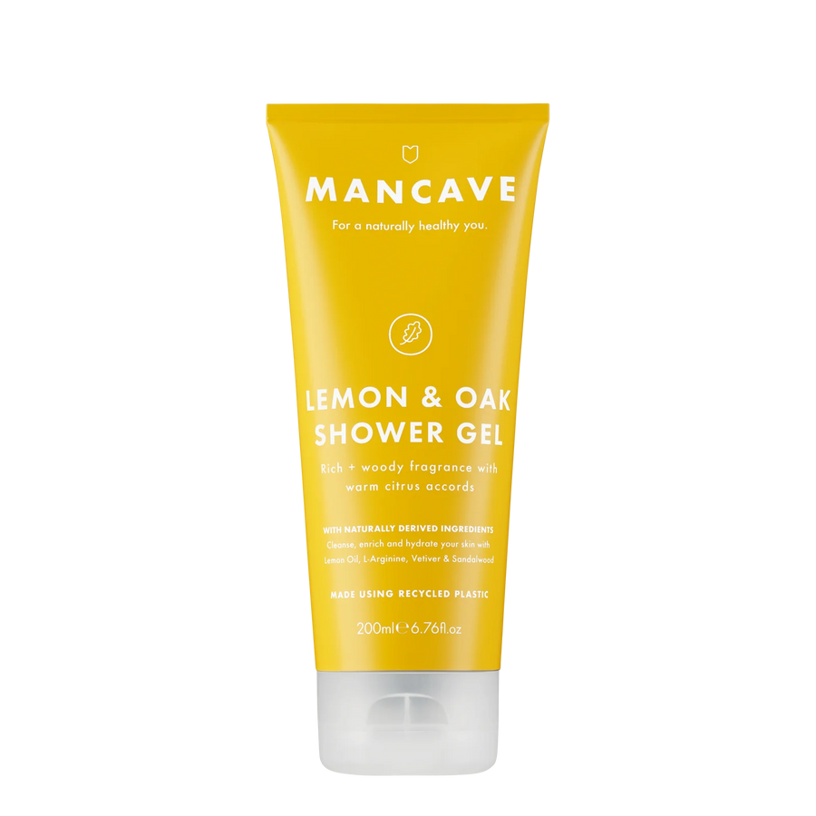 Mancave Lemon & Oak Shower Gel