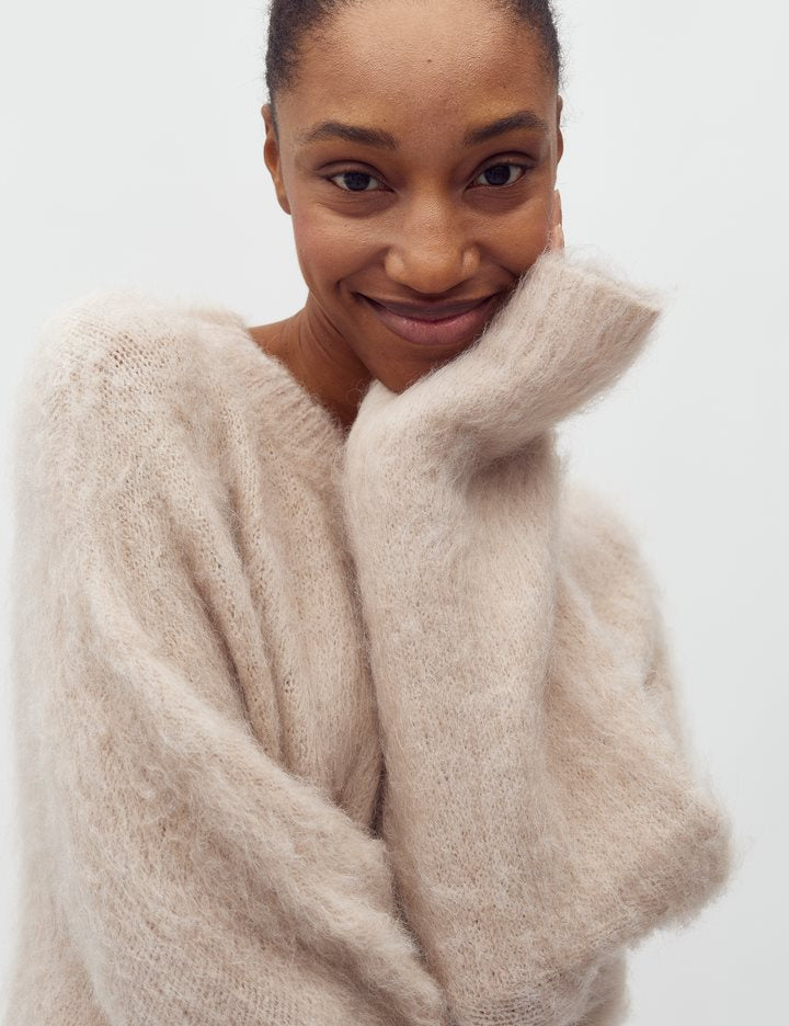 MbyM Gillis Knit Jumper Pale Beige