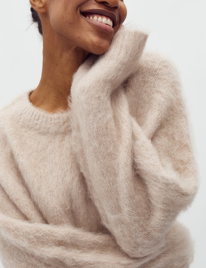 MbyM Gillis Knit Jumper Pale Beige