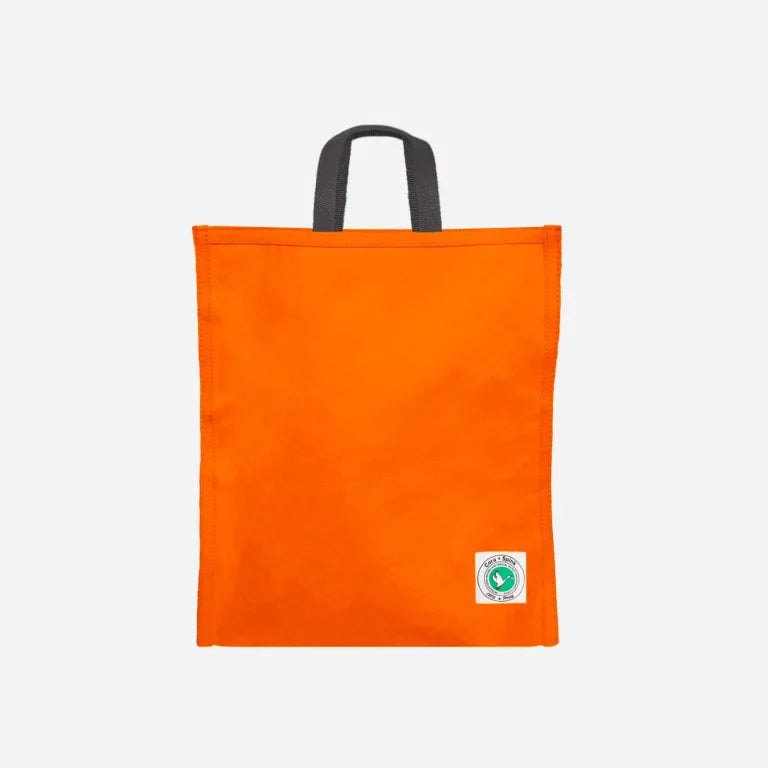 Cora + Spink Goat Tote Bag Orange