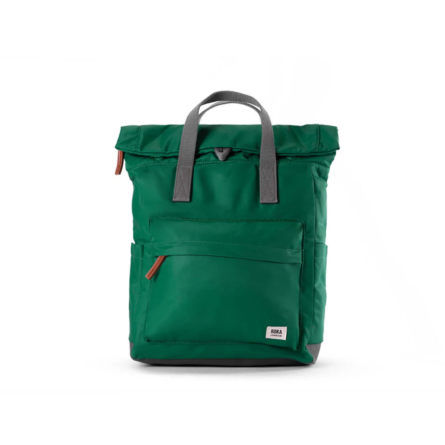 Roka Canfield Emerald Rucksack Medium Green Recycled Bag