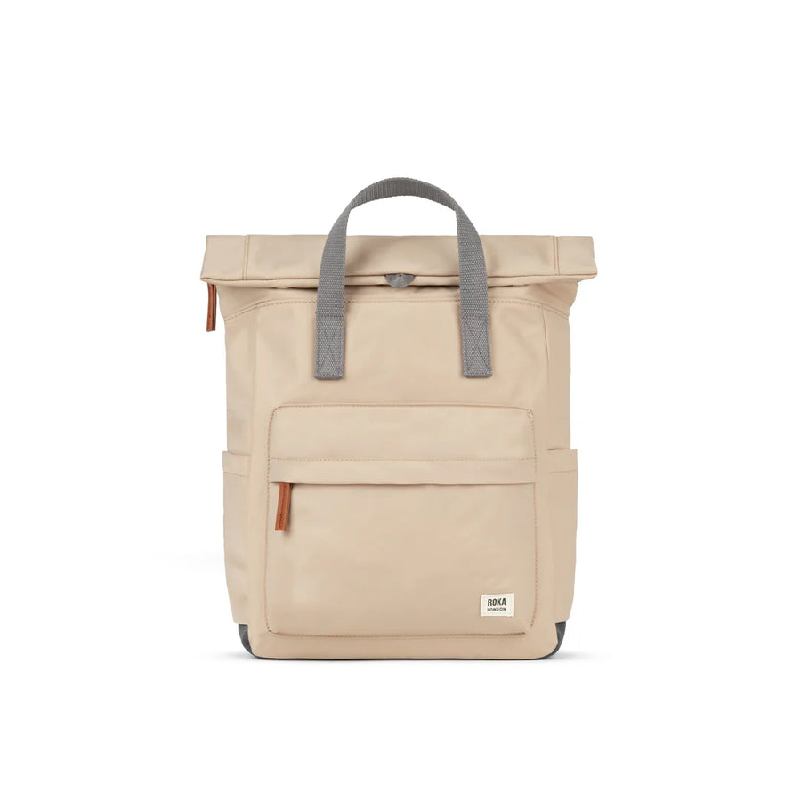 Roka Canfield Medium Rucksack Bag Recycled Sand