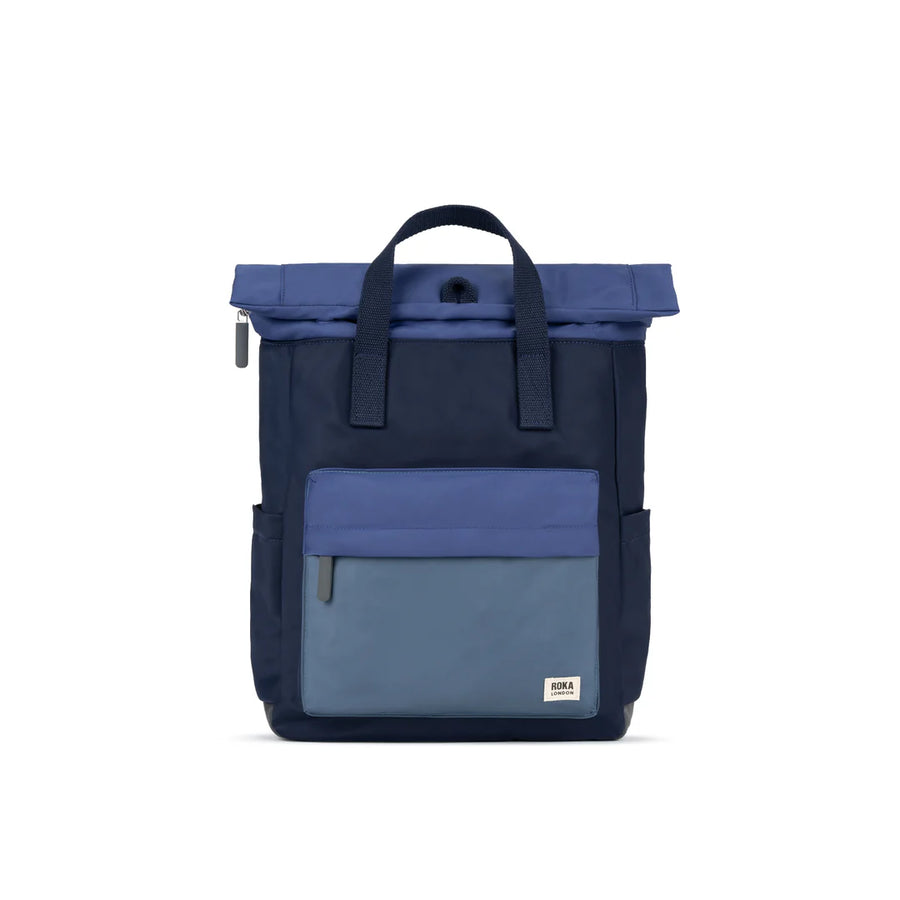 Roka Canfield Medium Indigo Tonal Rucksack Bag