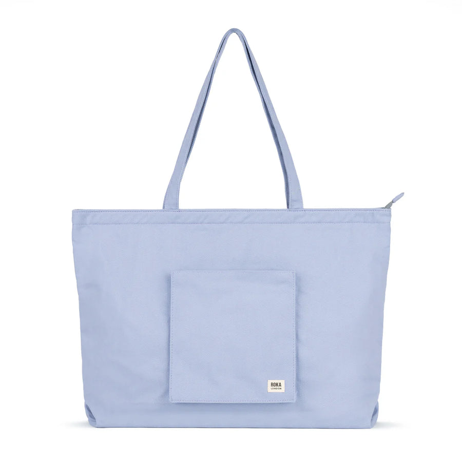 Roka Portabello Tote Bag Perriwinkle Blue