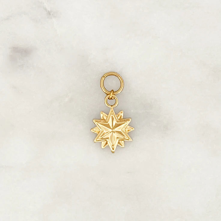 Bynouck Rising Star Charm Gold Plated