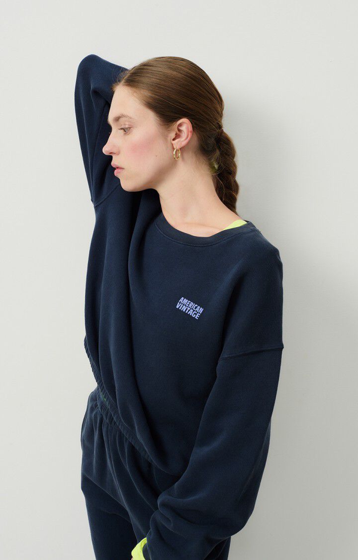American Vintage Izubird Sweatshirt Vintage Navy