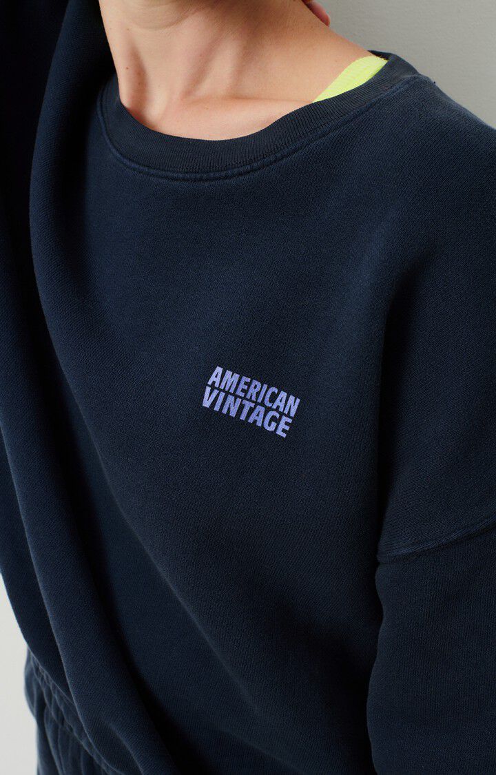 American Vintage Izubird Sweatshirt Vintage Navy