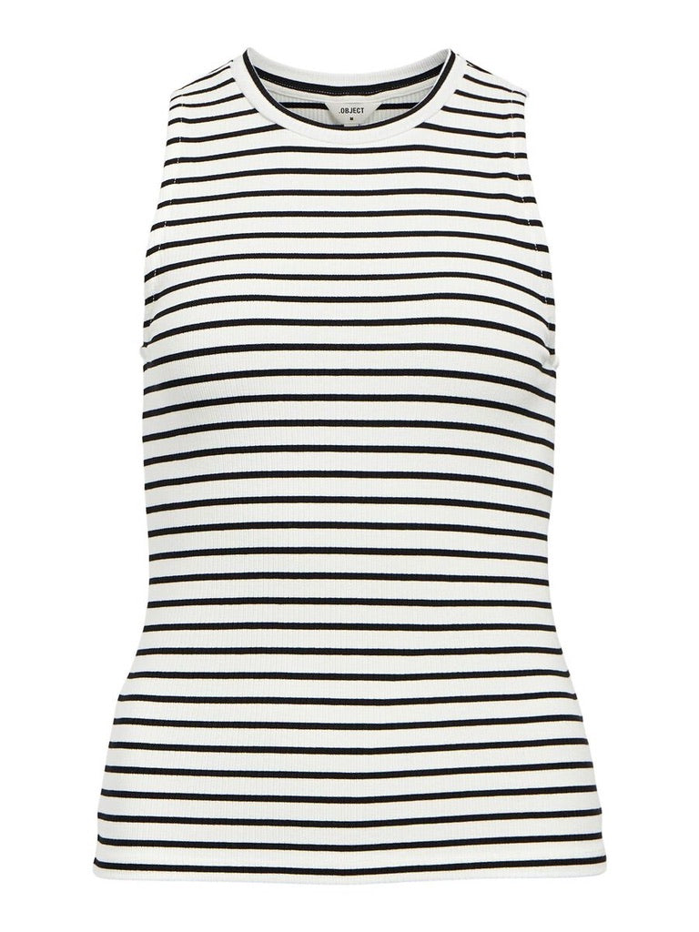 Object Jamie Tank Top Stripe Lenzing Sleeveless