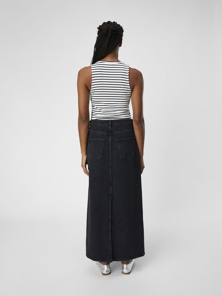 Object Jamie Tank Top Stripe Lenzing Sleeveless