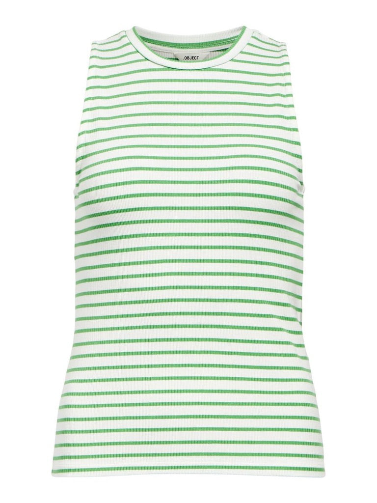 Object Jamie Tank Top Stripe Lenzing Sleeveless