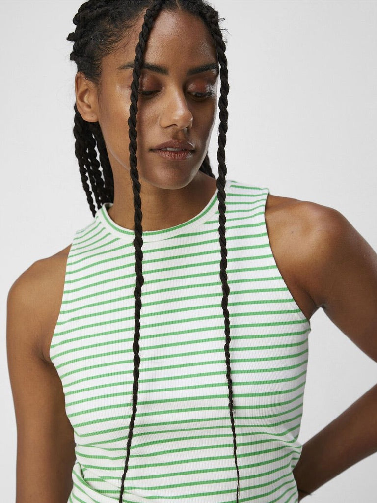 Object Jamie Tank Top Stripe Lenzing Sleeveless