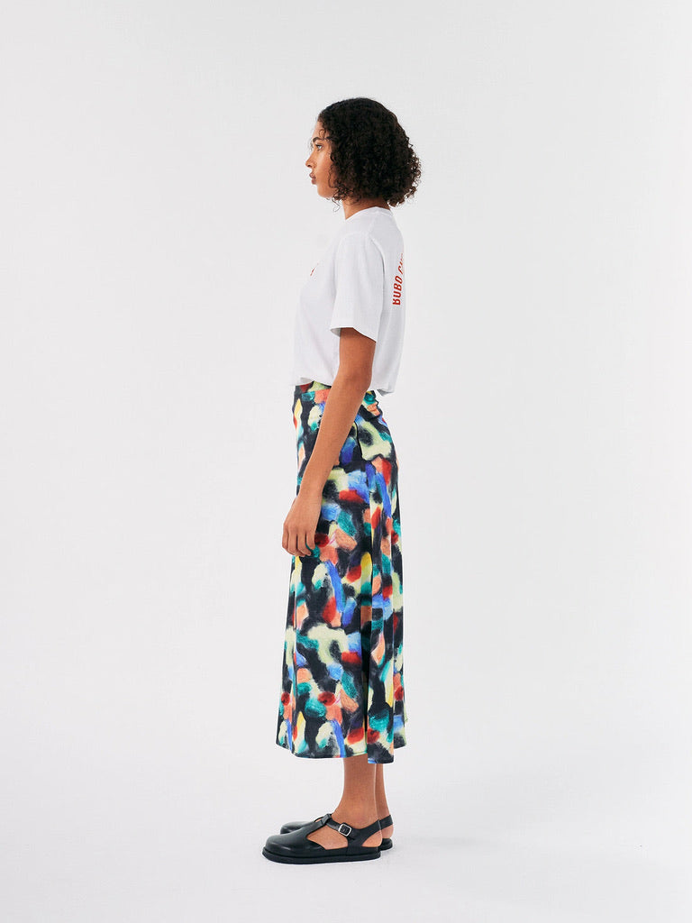 Bobo Choses Fantasy World Printed Asymmetric Midi Skirt