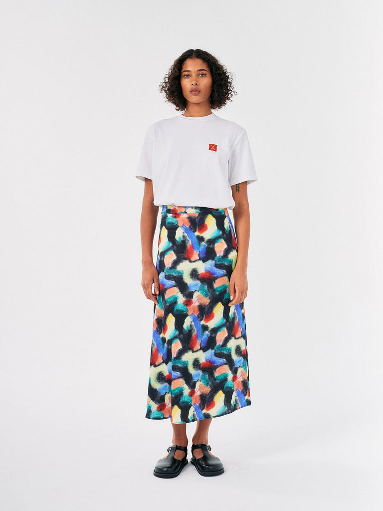 Bobo Choses Fantasy World Printed Asymmetric Midi Skirt